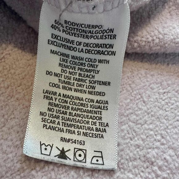 Calvin Klein Funnel Neck Logo Sweatshirt XXL – Light Pink (Lounge Collection) - Picture 8 of 8